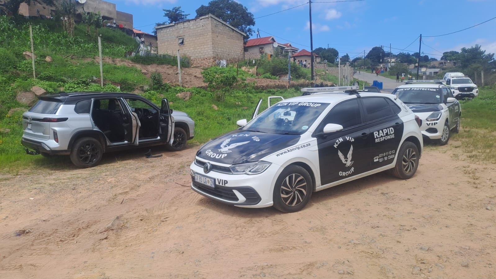 Hijacked Vehicle Recovered by KZNVIP Tactical Units together with Tracking agents in the Inanda area, Durban
