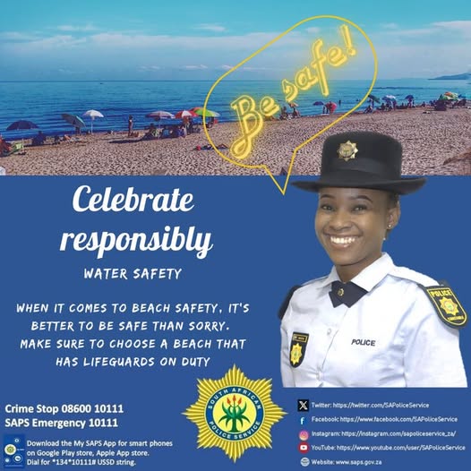 Be cautious when you have your celebrations near water