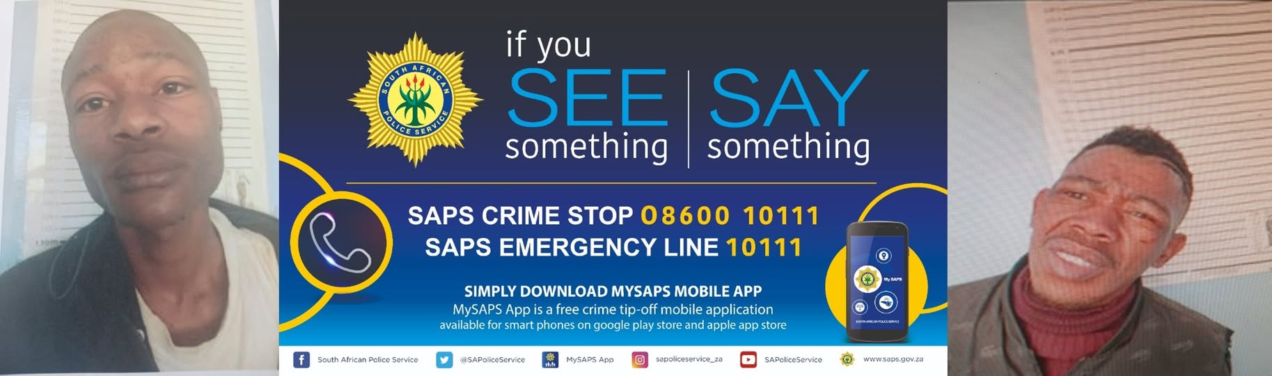Police in the Eastern Cape have launched a manhunt for two escapees from the Cookhouse police station