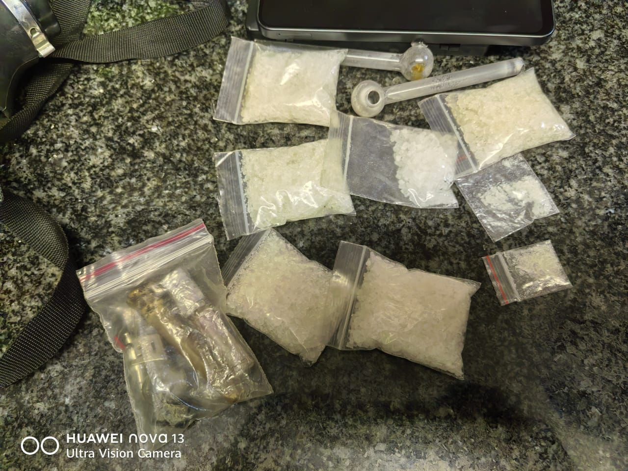 Suspect arrested at his residence for possession of drugs by the Waterberg Flying Squad