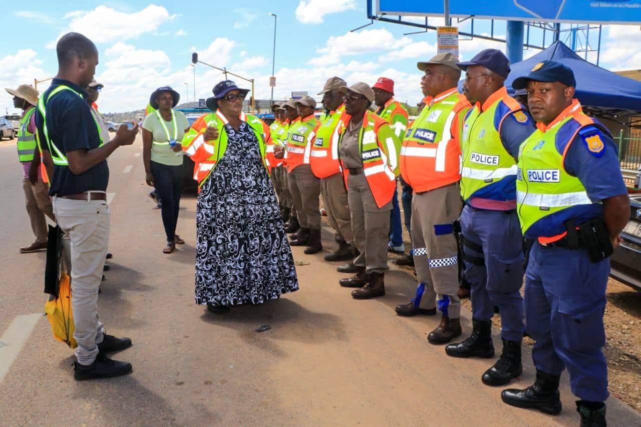 Road Safety operation along the R71 near Paledi Mall in Mankweng