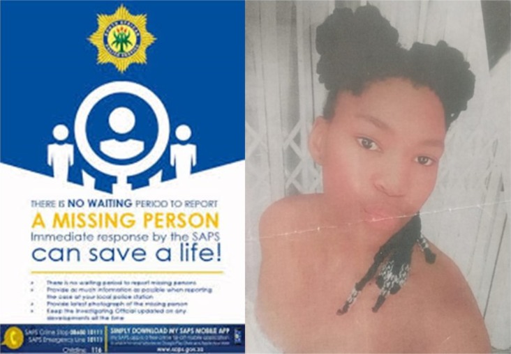 The police in Mmabatho request the community's assistance in locating 20-year-old Goatlegile Margareth Mohosetji