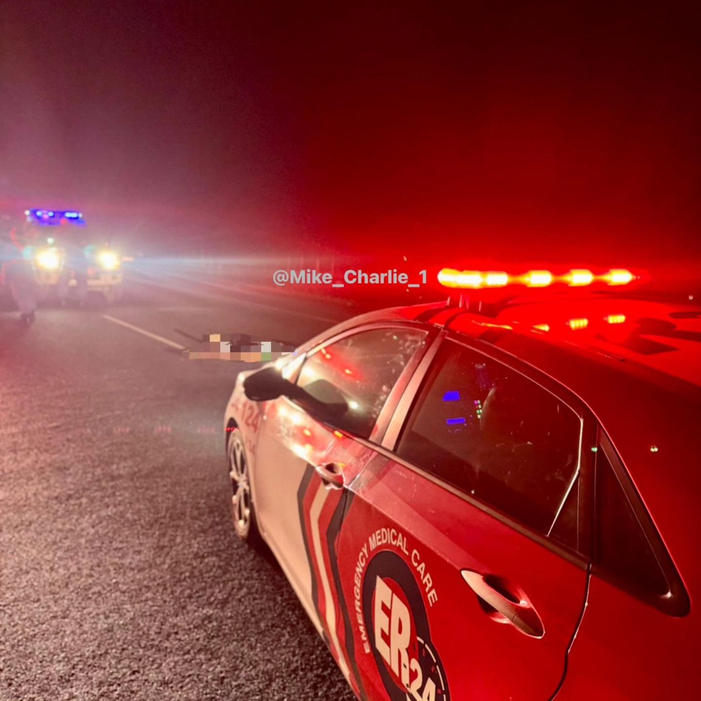 Fatal pedestrian crash on the R317, Bonnievale