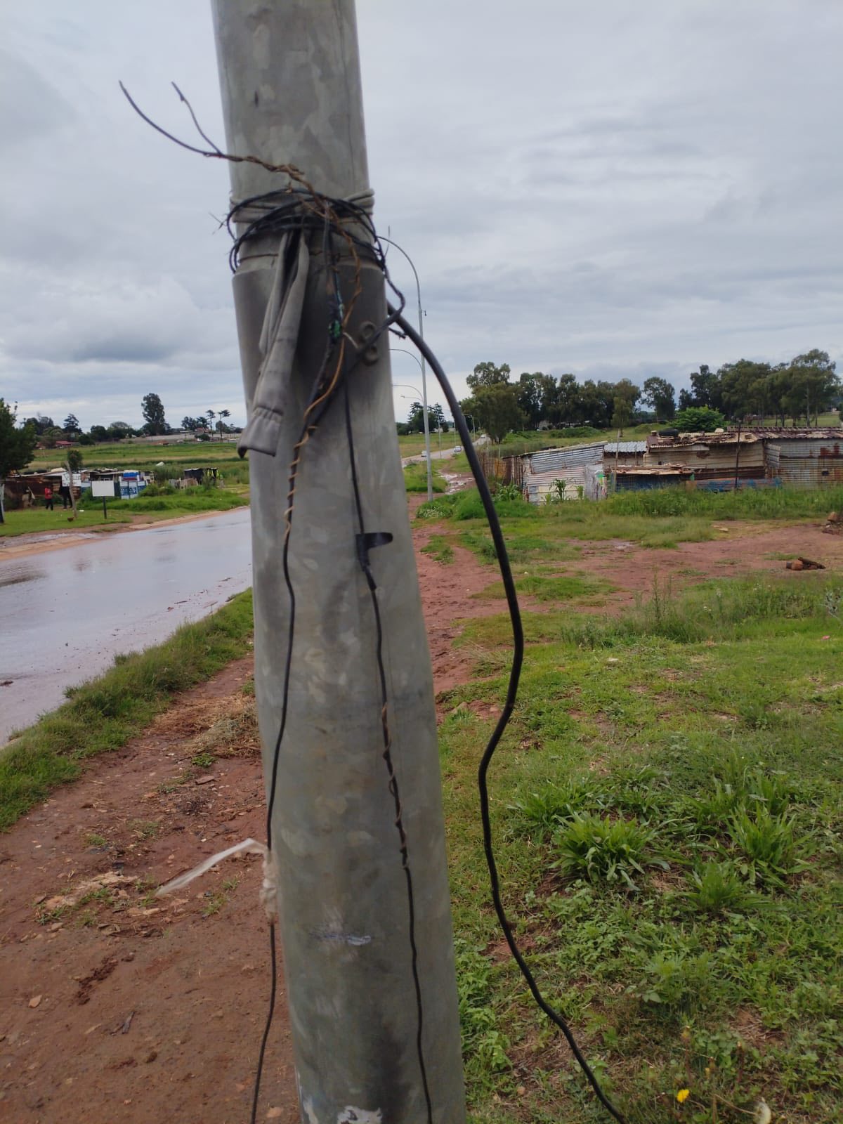 Suspects arrested for tampering with essential infrastructure in the Mayfield area