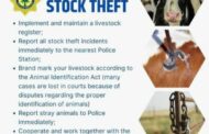 Warning of an increase in stock theft during the Festive Season