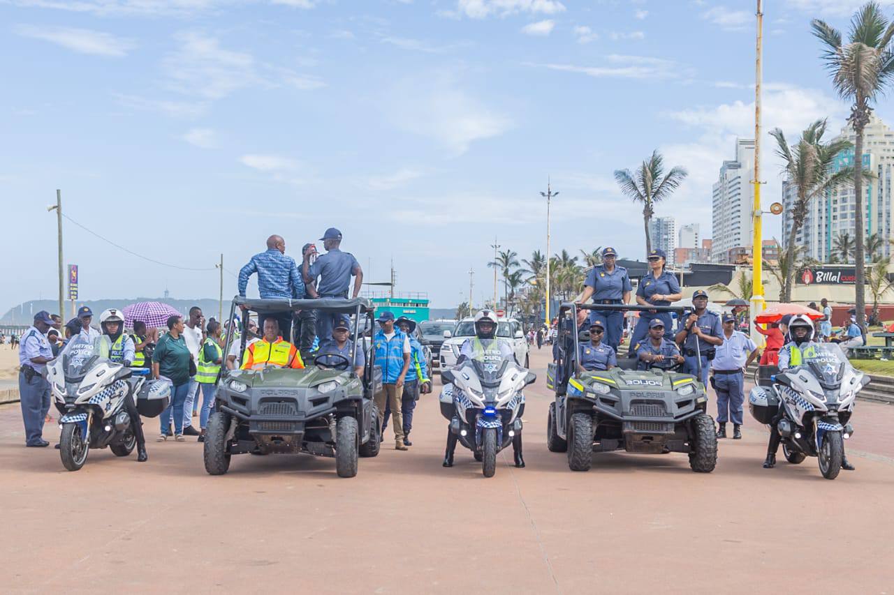 Safer Festive Season campaign along the Durban Beach Front