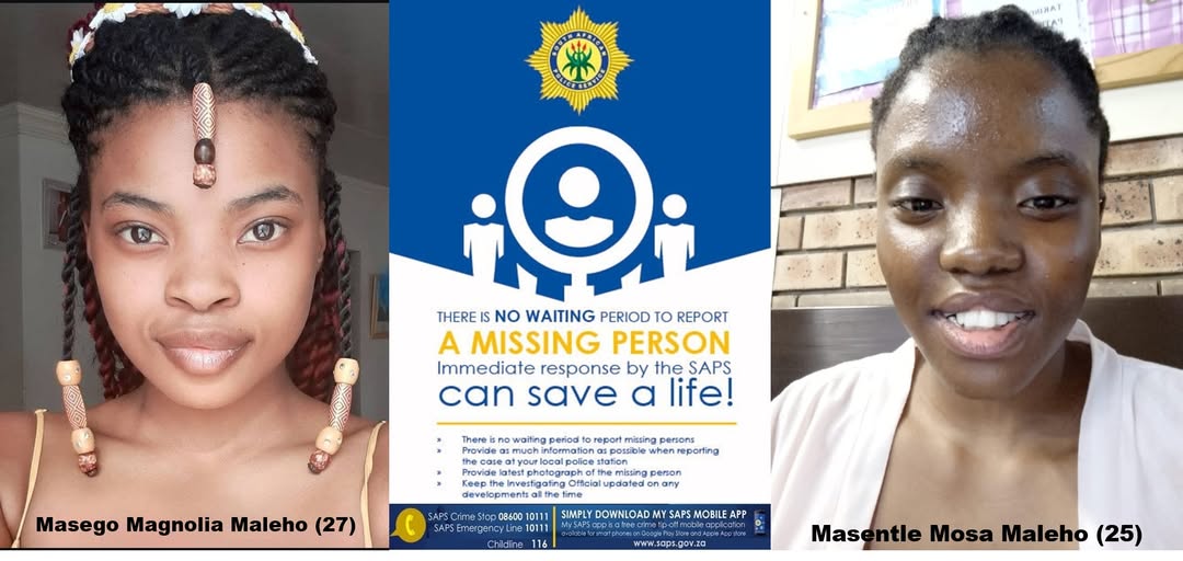 Help Maleho family locate Masentle (25) and Masego (27