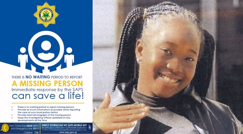 Police in Mhala, Mpumalanga seek assistance from the community in finding a missing teen