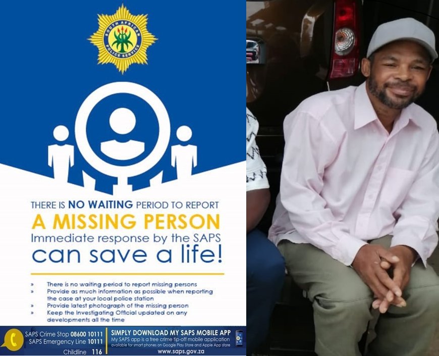 Knysna Detectives are seeking the assistance of the public in the search for Farrol Ritzenberg