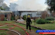 Residential house fire in Wierdapark