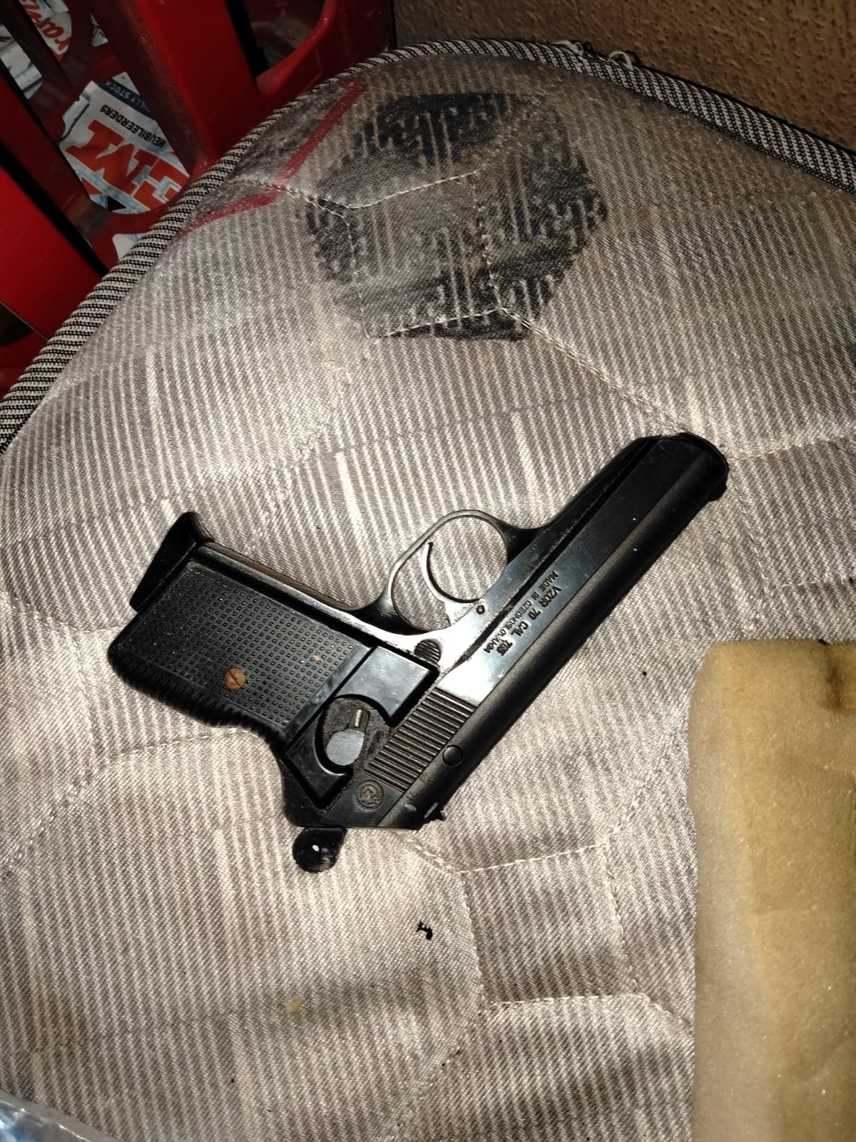 Suspect arrested by the police in Mahwelereng in connection with possession of an unlicensed firearm and ammunition
