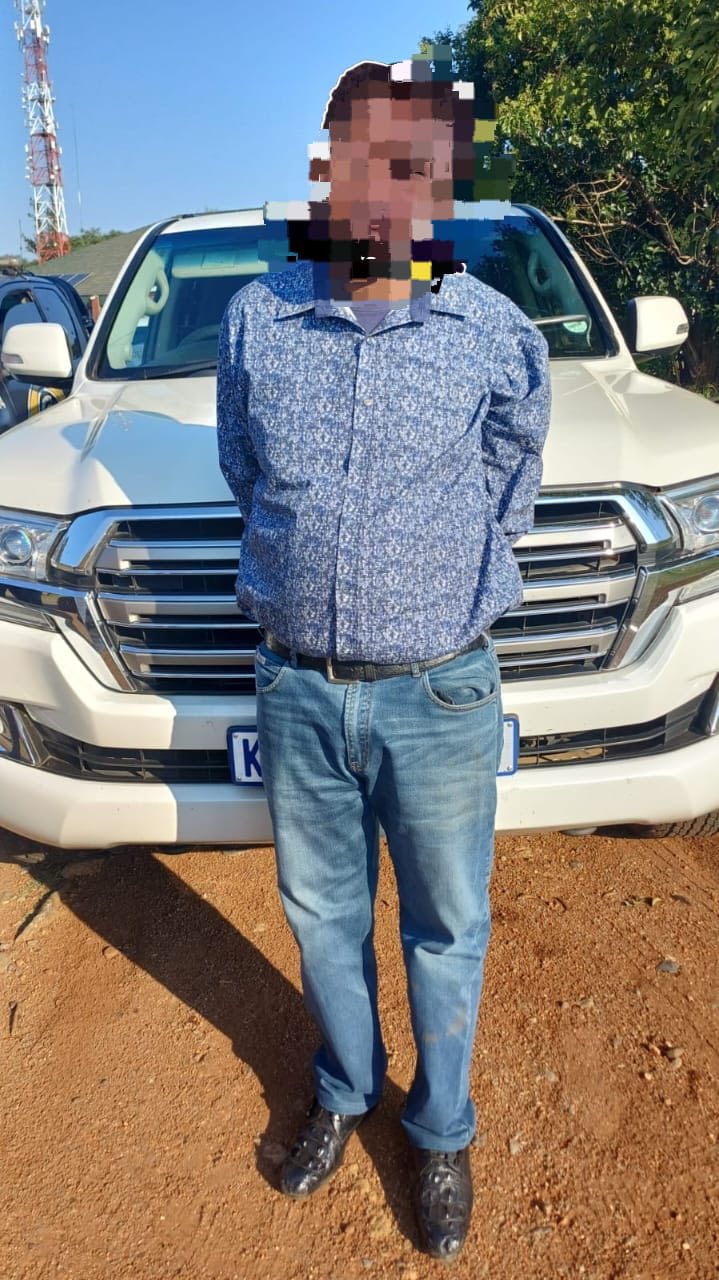 Suspect arrested for possession of a reported stolen vehicle, in the Elsburg area