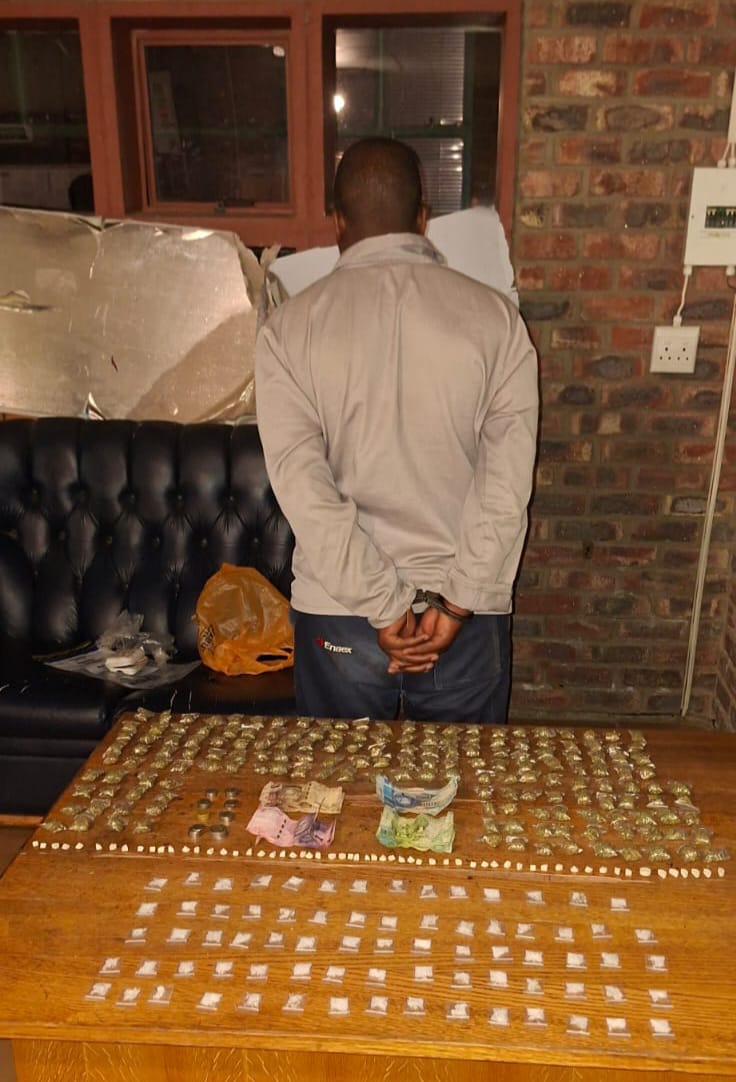 Welkom Anti-Gang Unit makes drug arrest