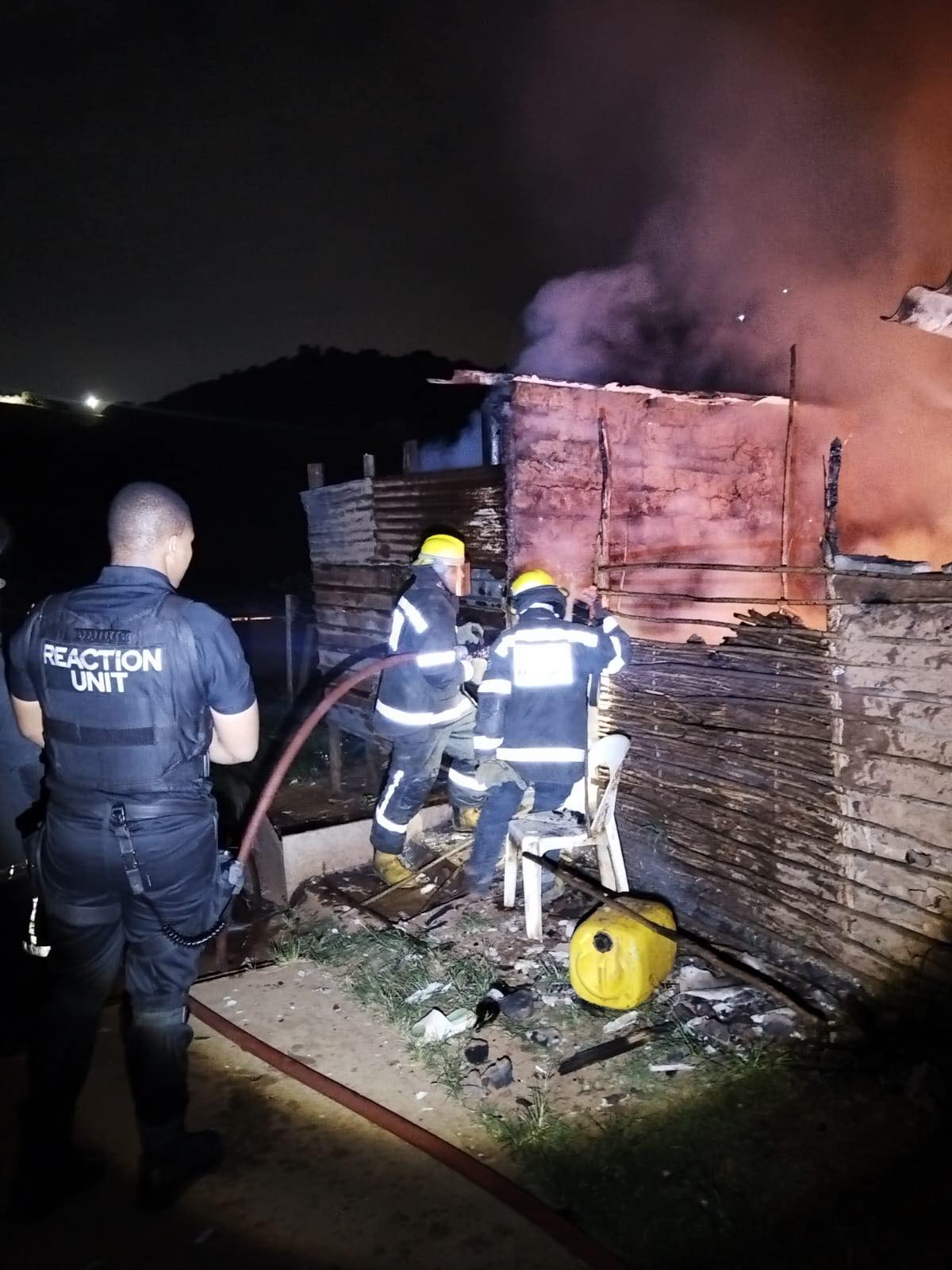 Fire Destroys Informal Dwelling: Oakford - KZN
