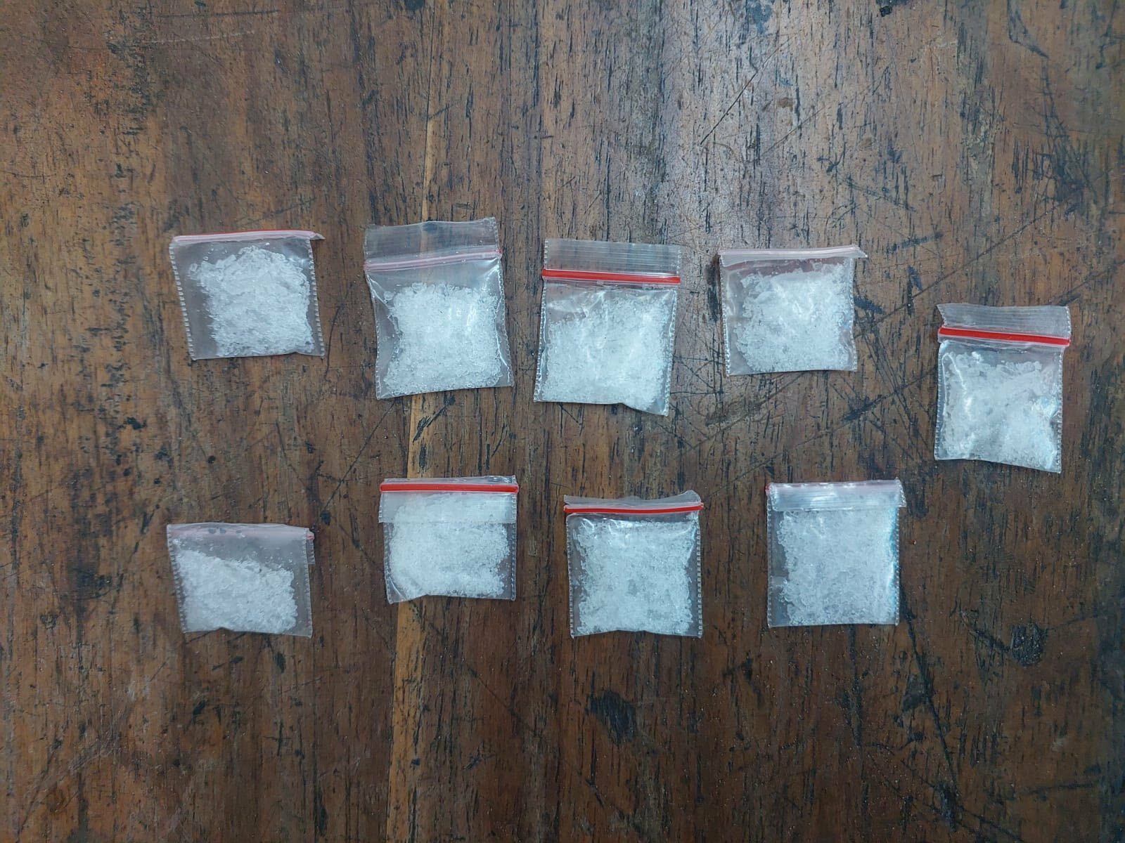 Suspect arrested in possession of crystal meth in Dennemere