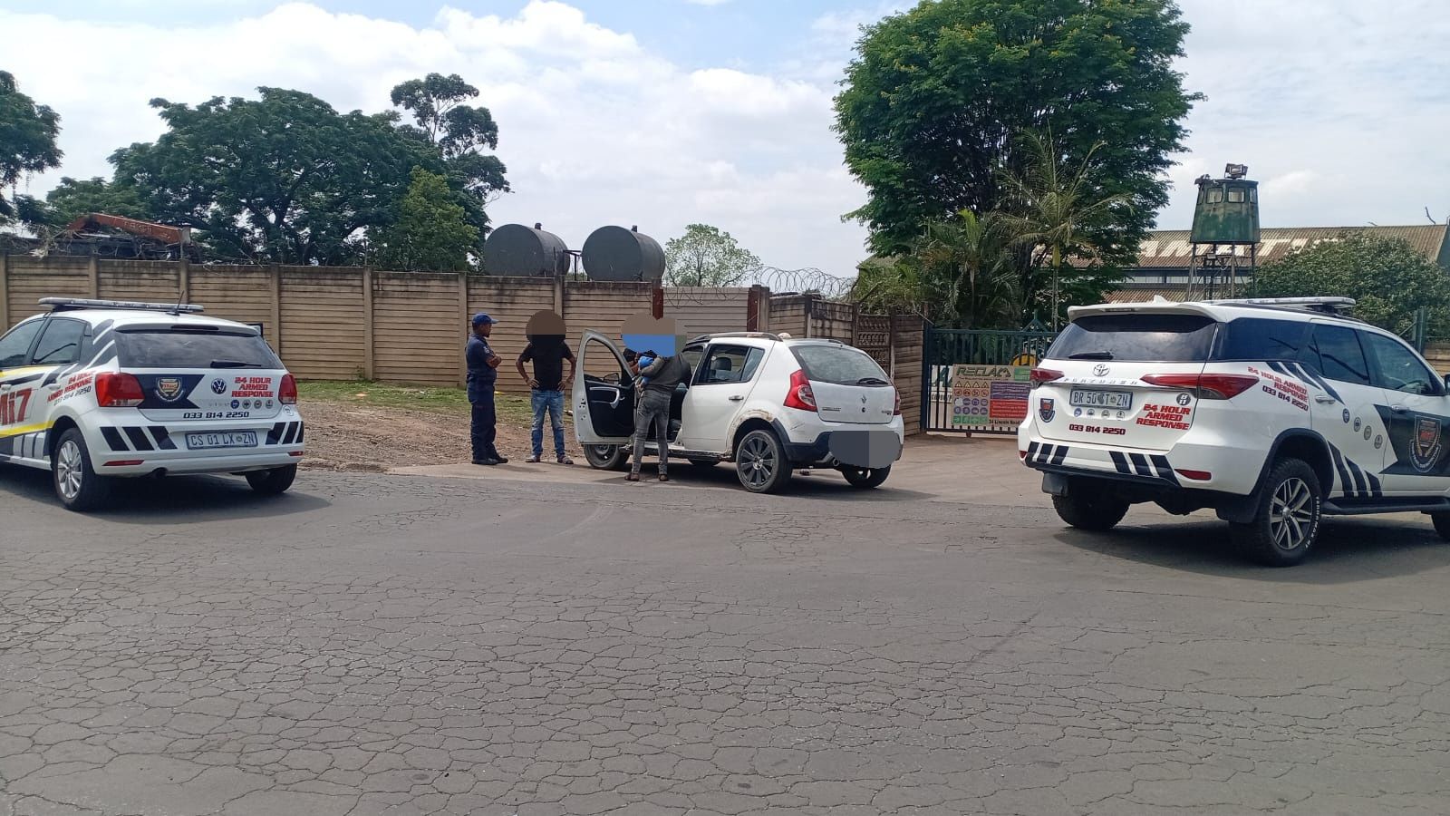 Mi7 Teams Recover Stolen Vehicle in Woodlands