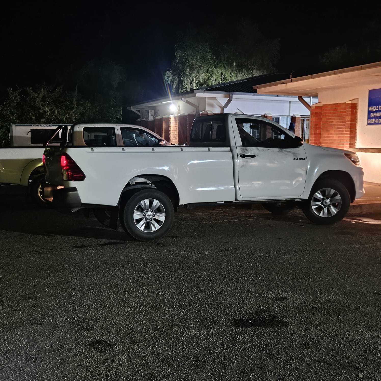 Suspect arrested for unlawful possession of two Toyota bakkies suspected to be stolen
