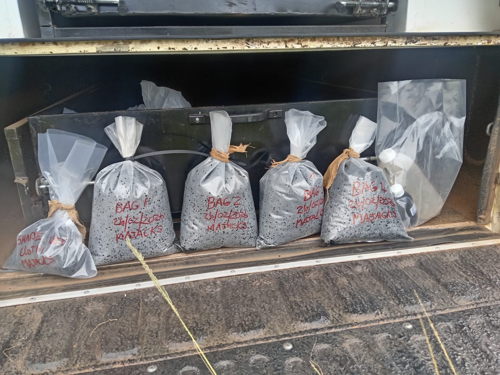Two undocumented foreign nationals arrested for illegal possession of suspected illicit gold valued at approximately R3 million