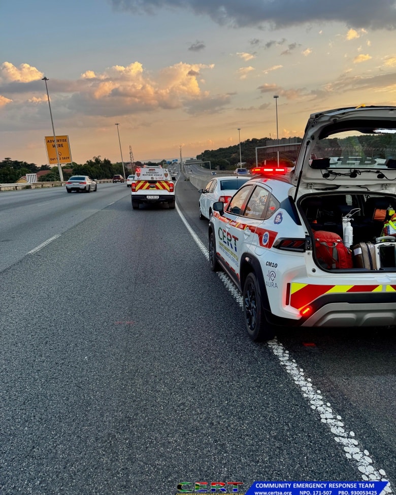 Five injured in a motor vehicle incident on the N3 near Grey avenue