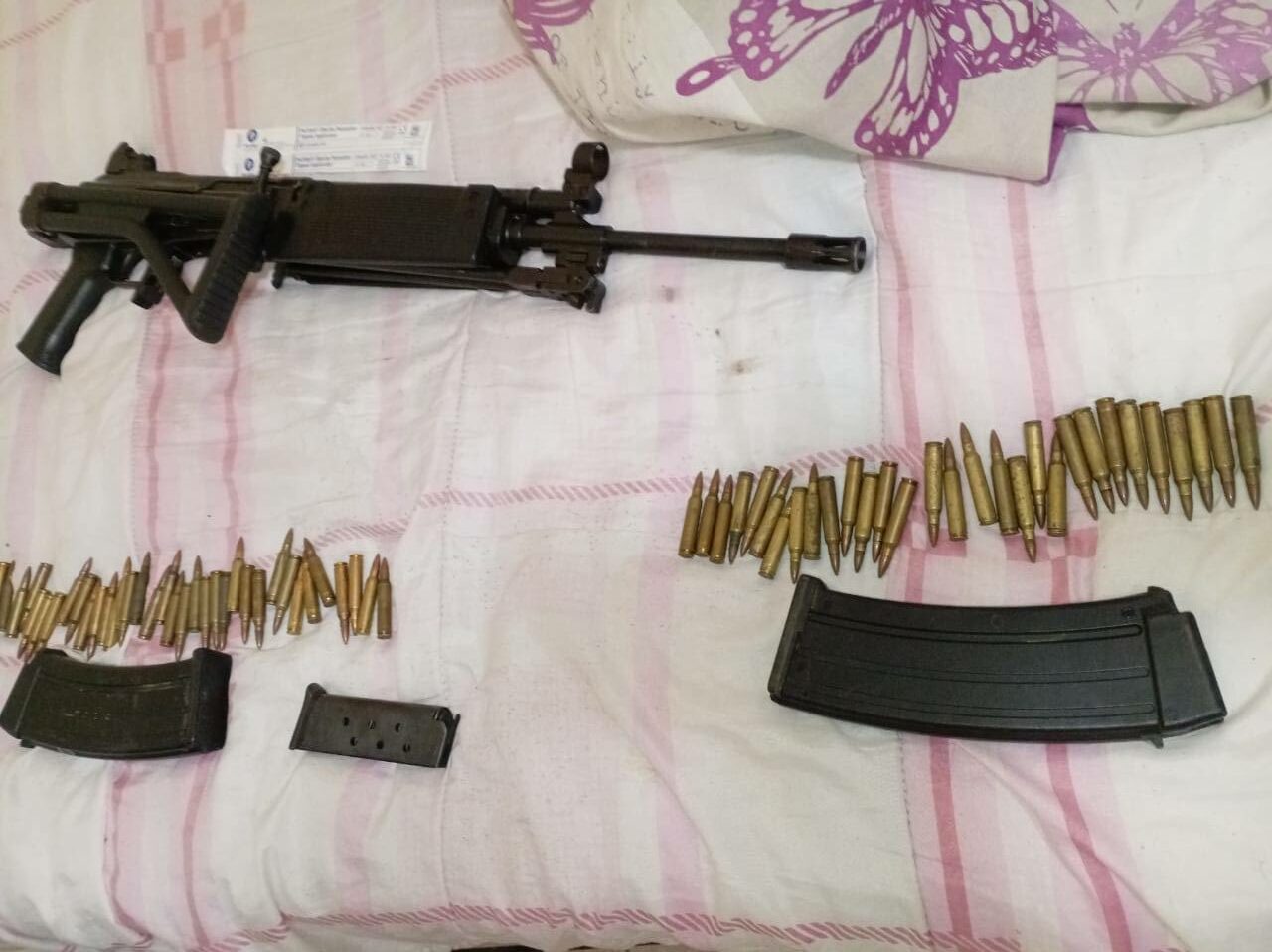 Suspect from Bhukuqweni locality, KwaNyathi A/A, arrested for possession of two unlicensed firearms