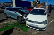 A motor vehicle crash has been reported at the intersection of Sydney Road and Moore Road