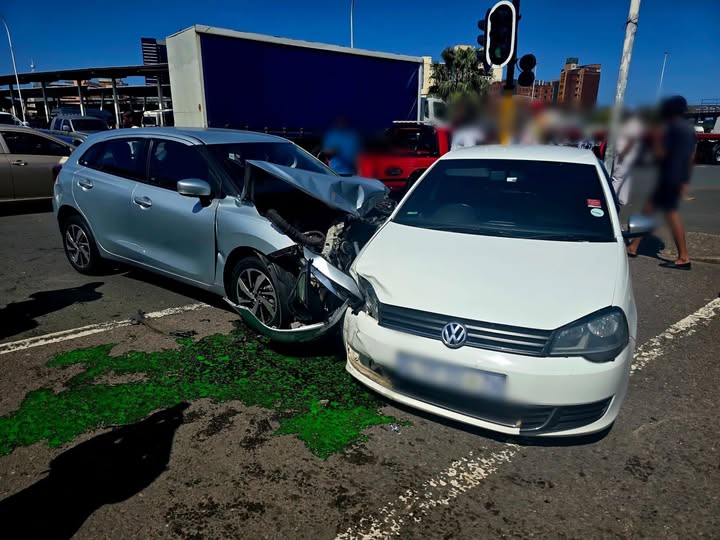 A motor vehicle crash has been reported at the intersection of Sydney Road and Moore Road