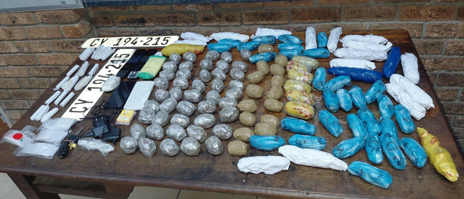 Drugs and stolen goods recovered in operations in the Western Cape