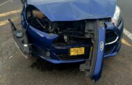 Crash on the M4 Northbound near La Lucia