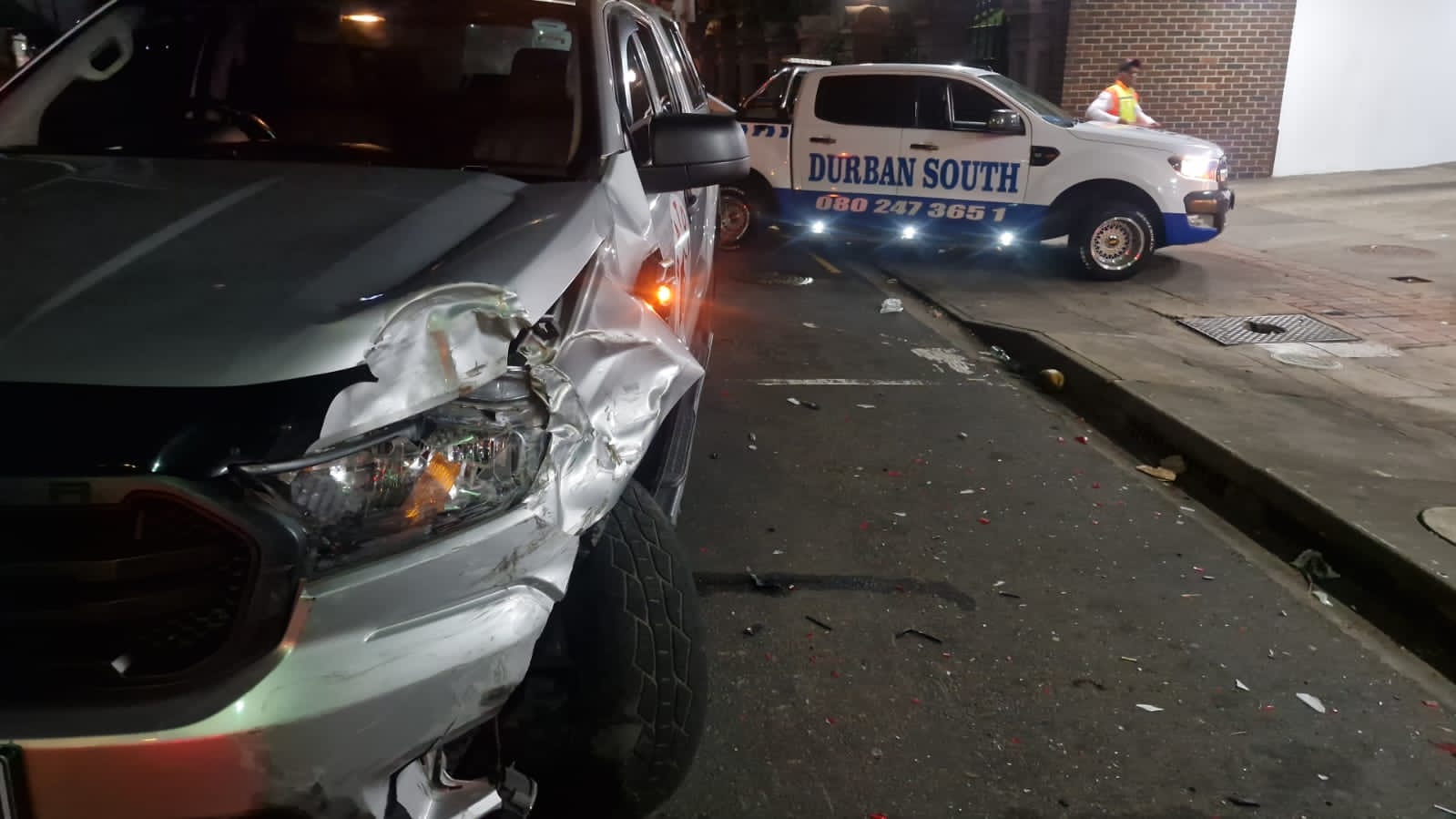 Road crash on 87 Victoria Embankment, Durban