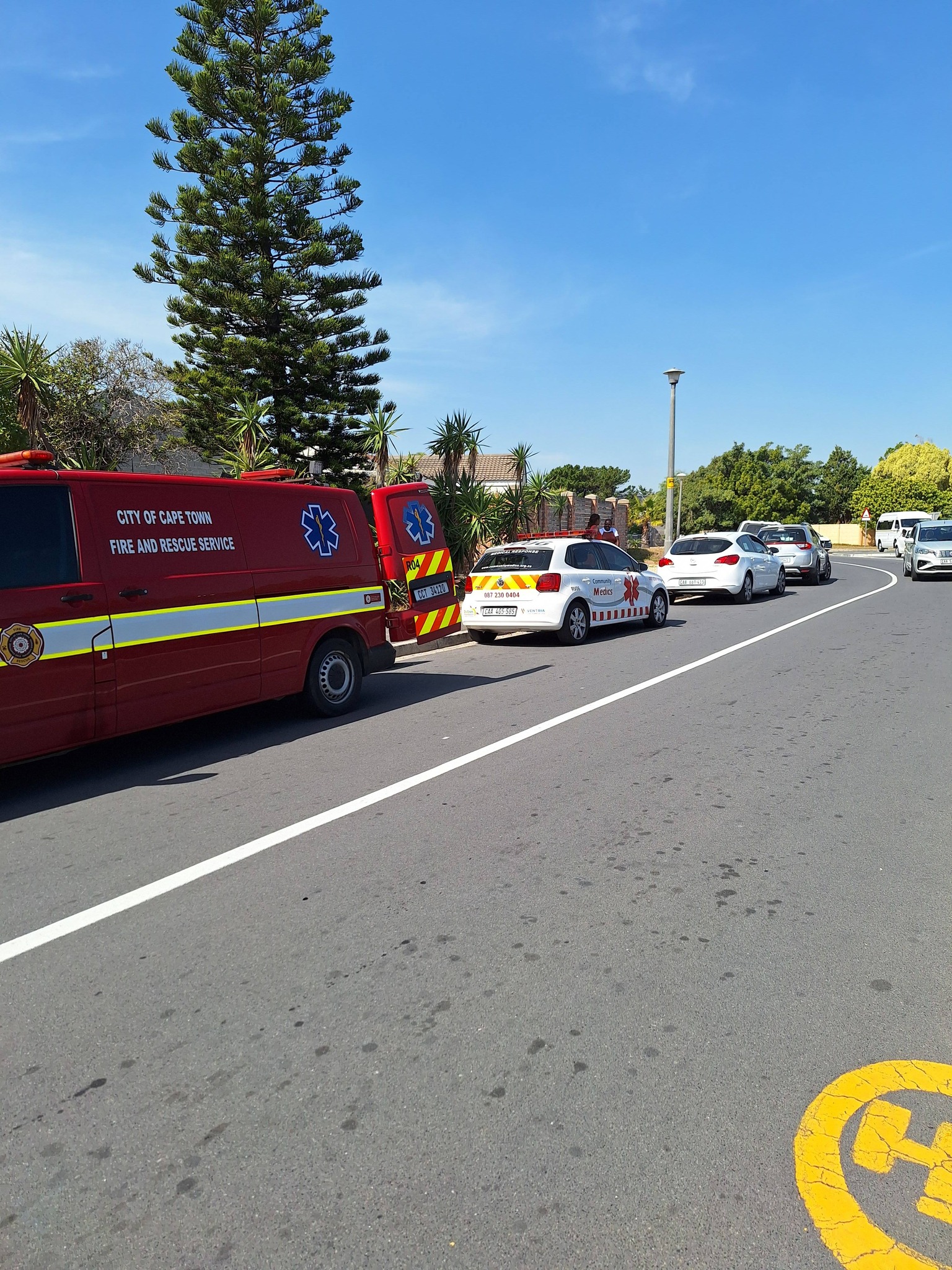 Accident at a construction site in Table View