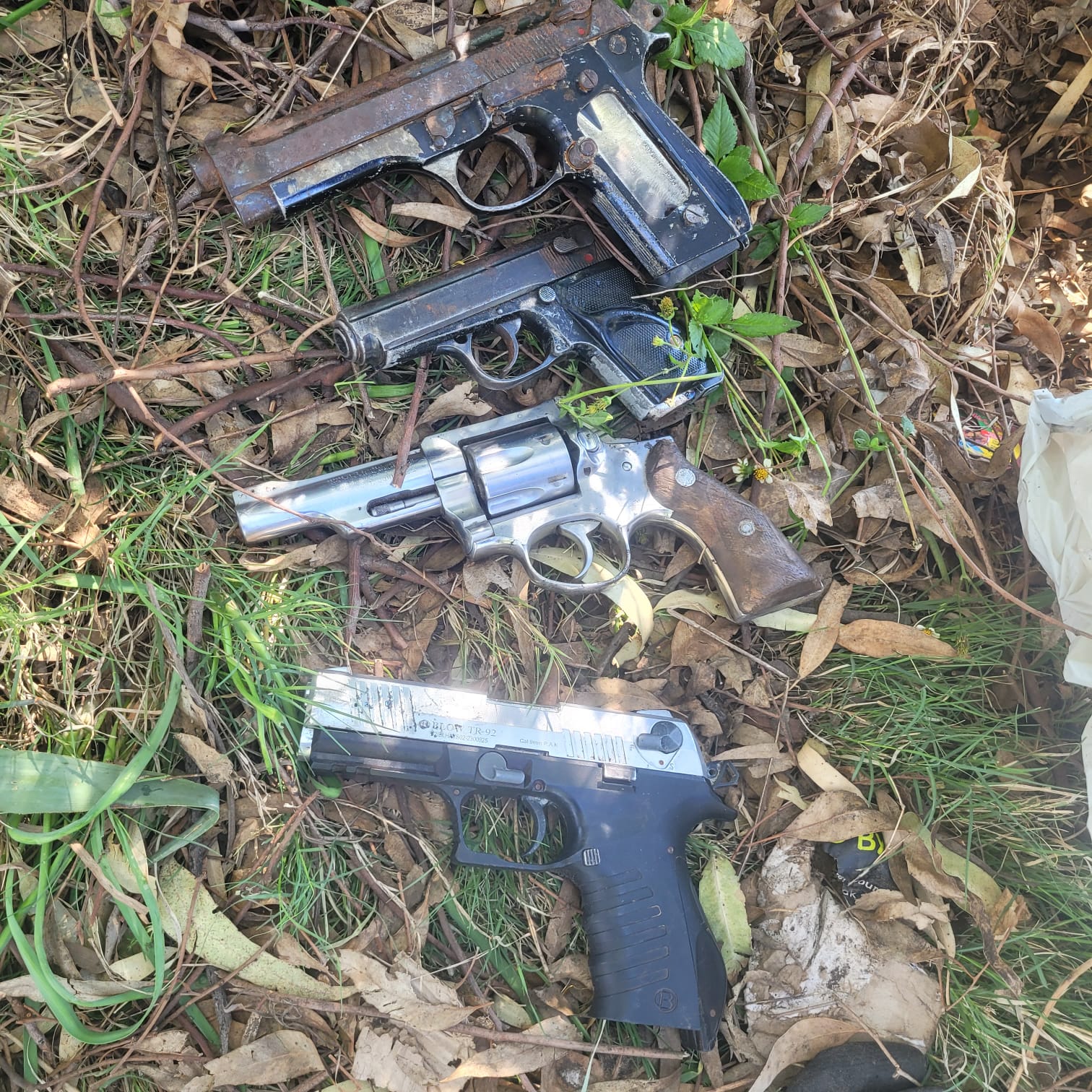 A 35-year-old male suspect was charged for the possession of unlicensed firearms and ammunition in Mooinooi in the North West Province