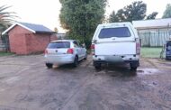 Two suspects arrested and a stolen vehicle and cash recovered just hours after a violent house robbery in Hertzogville