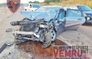 Head-on collision on Garsfontein Road close to Woodlands Mall in the Pretorius Park area of Pretoria East