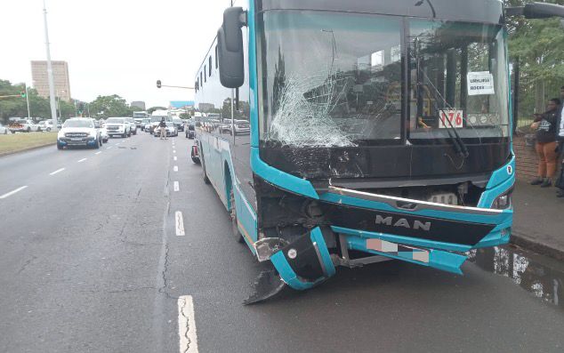 Crash on Stanger Street and Somtseu Road