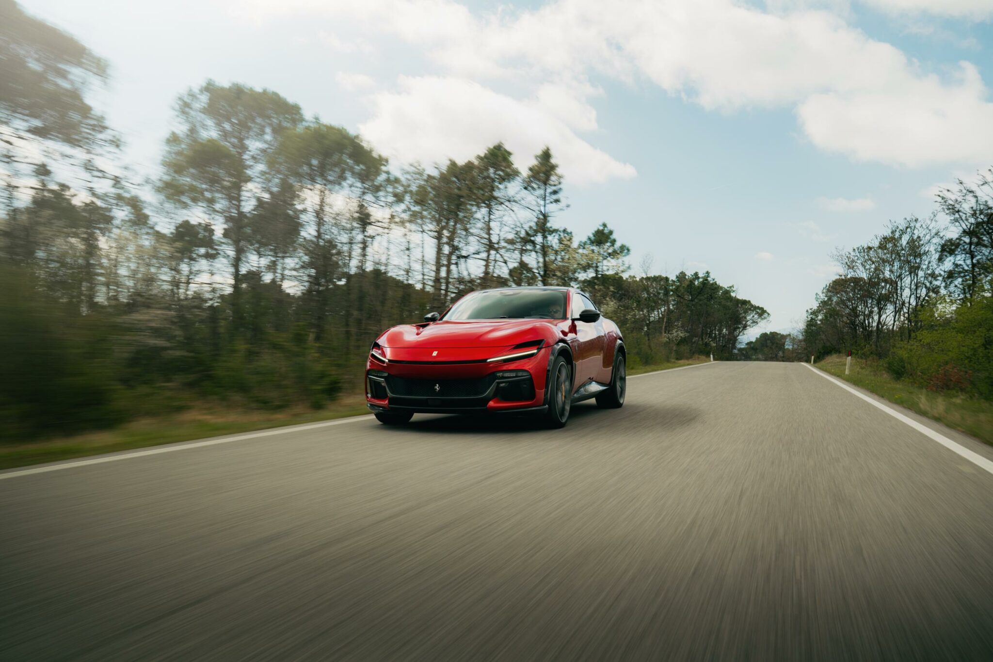 Ferrari presented the Handling Speciale, a new and exclusive configuration available on request for the Ferrari Purosangue