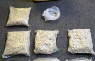 A 45-year-old male suspect from Seagull Road, Pelican Heights, is in police custody after he was caught with a firearm and eight plastic bags containing mandrax tablets