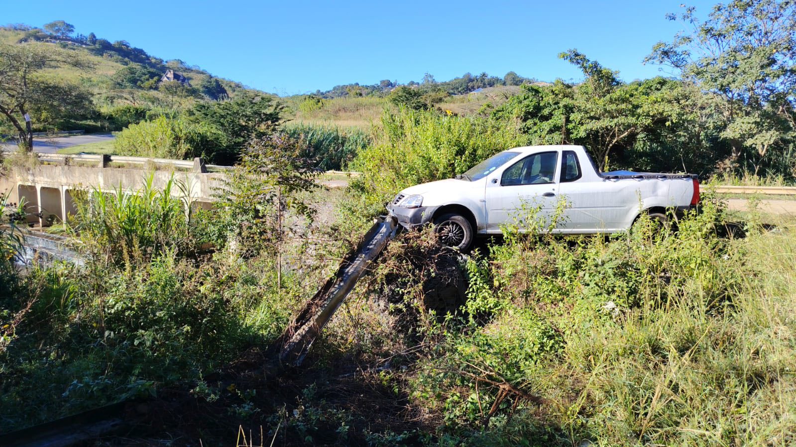 Abandoned Vehicle at Scene of Accident: Buffelsdraai - KZN