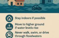 Motorists and residents are urged to exercise extreme caution in areas affected by extreme weather conditions