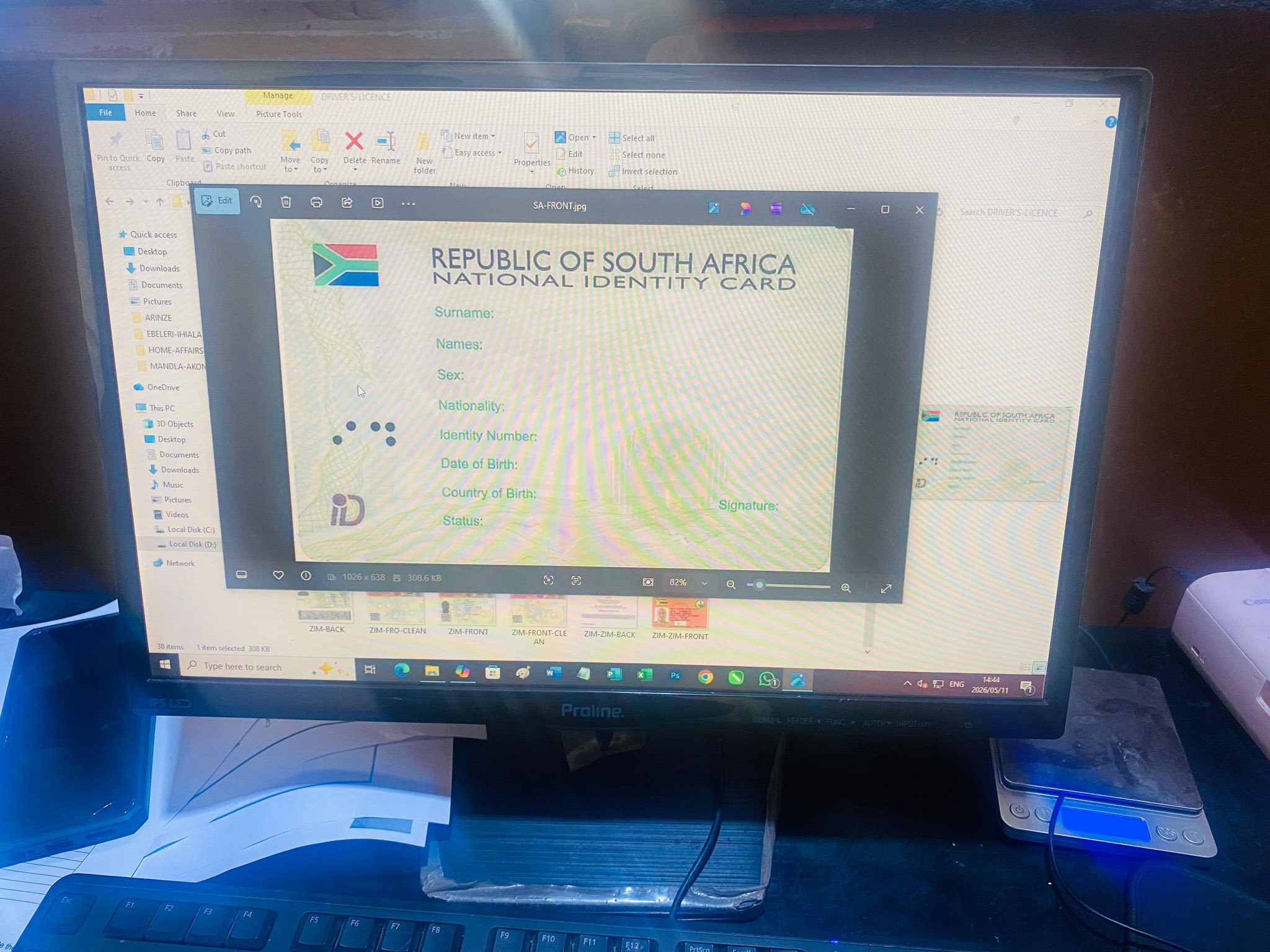 Suspect arrested for allegedly producing fraudulent documents in the Benoni area