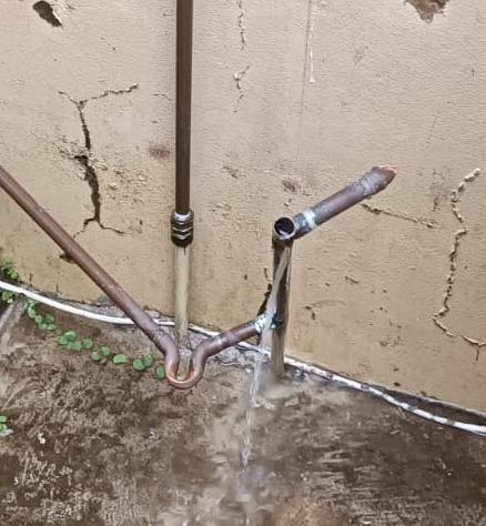 Copper Pipe Thief Sought: Brindhaven - KZN