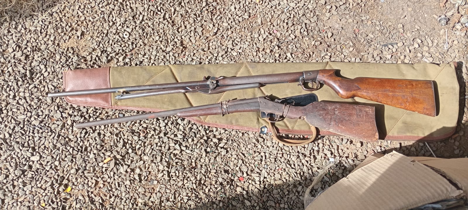 Suspect arrested and a cache of weapons and ammunition seized in Oranjesig, Bloemfontein