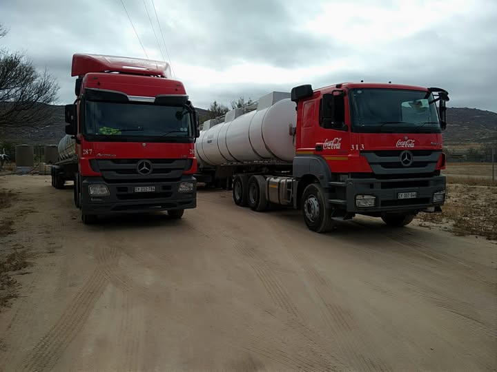 Water tankers deployed in the Breede Valley