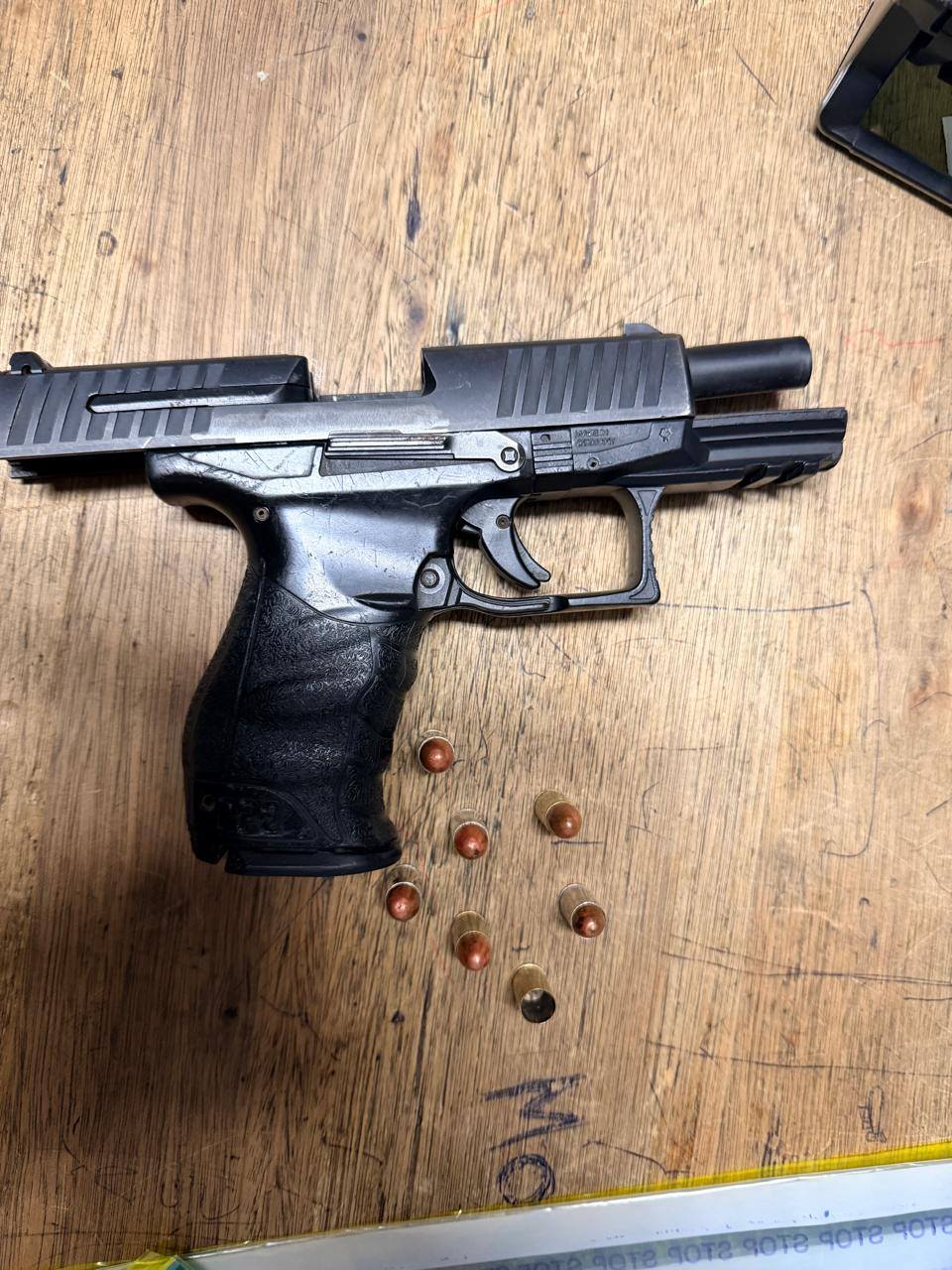 Male suspect arrested in Freedom Park for possessing an unlicensed firearm and discharging a weapon publicly