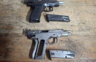 Crime combating operations resulted in the confiscation of firearms, ammunition, and the arrests of two suspects