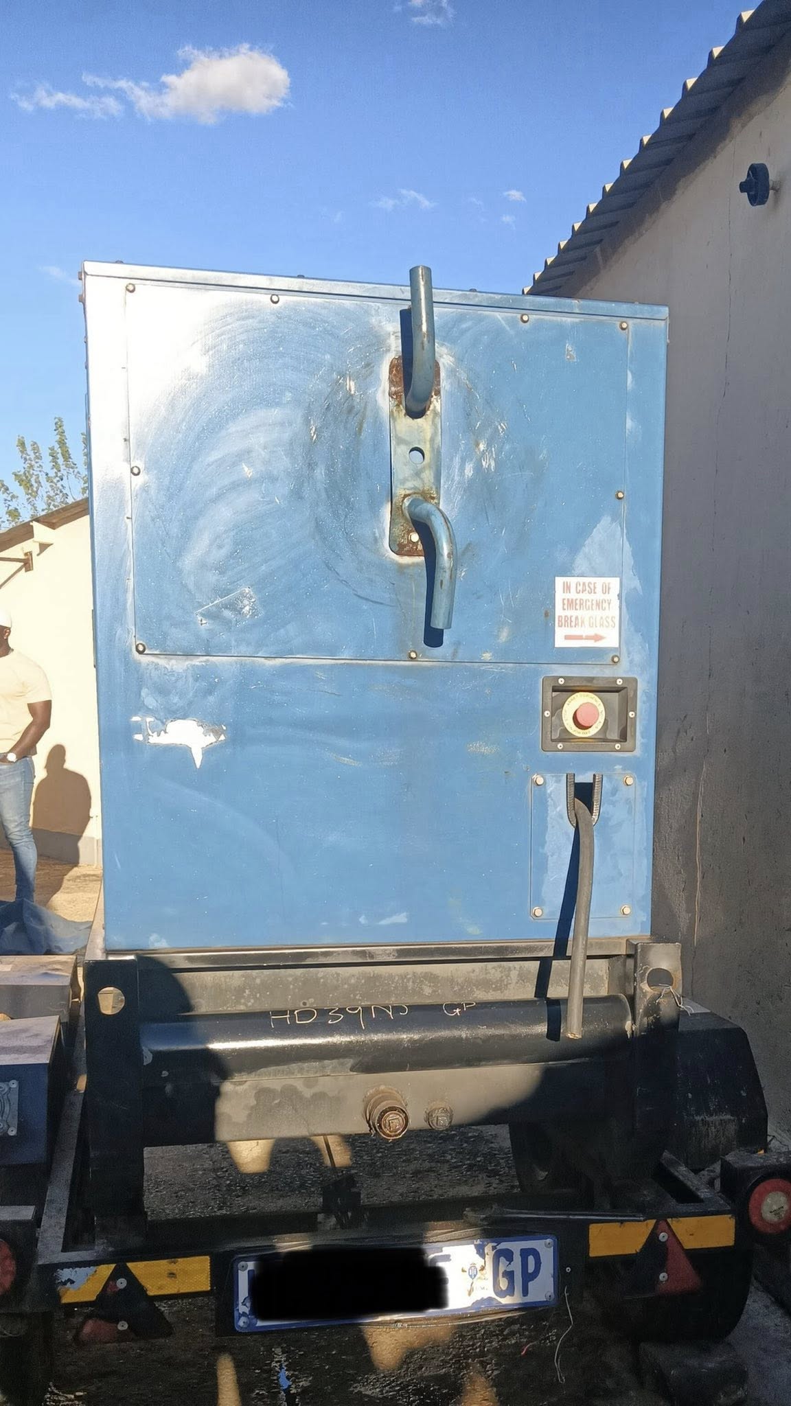 Stolen mobile diesel generator recovered in Mamelodi East