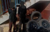 Two suspects arrested for possession of suspected stolen property linked to a business burglary