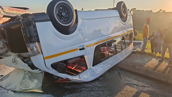 Serious Crash Leaves Multiple Injured Along M25 Kwa Mashu