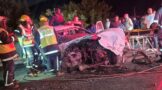A minibus and a taxi collided on Oakford Road, Oakford