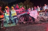 A minibus and a taxi collided on Oakford Road, Oakford