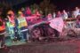 A minibus and a taxi collided on Oakford Road, Oakford